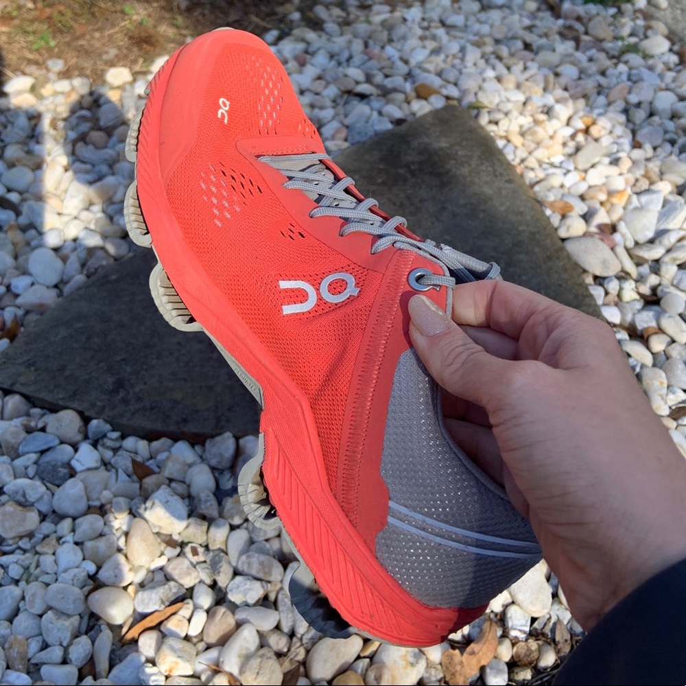 On Cloud running shoes